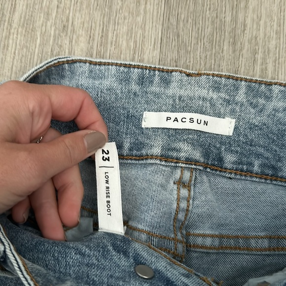Pacsun low-rise boot cut jeans - Picture 2 of 4